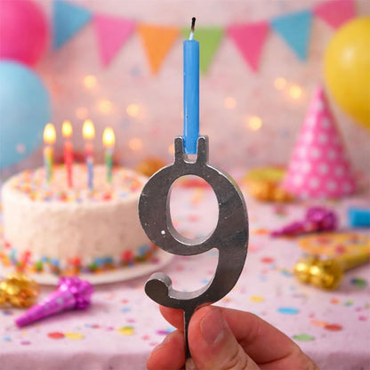Reusable Number Candle Holders