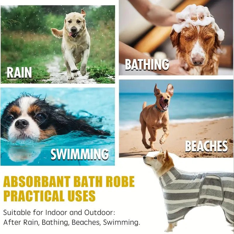 Pet Absorbent Bath Towel