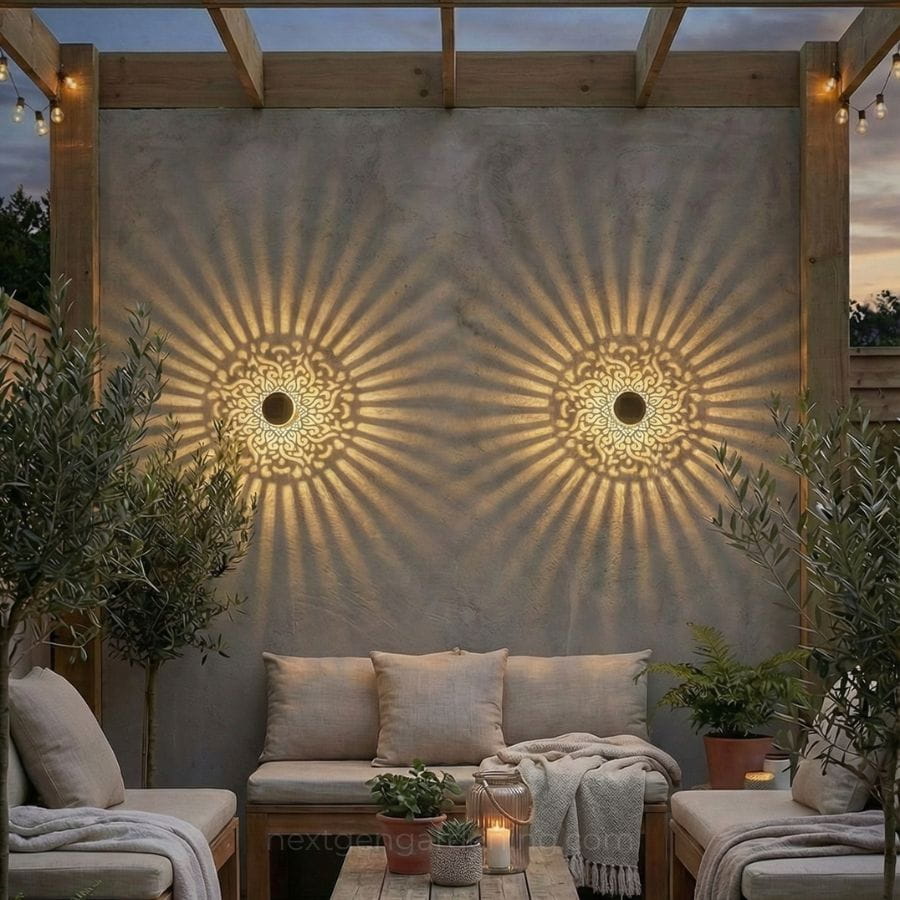 Solar Mandala Light Set