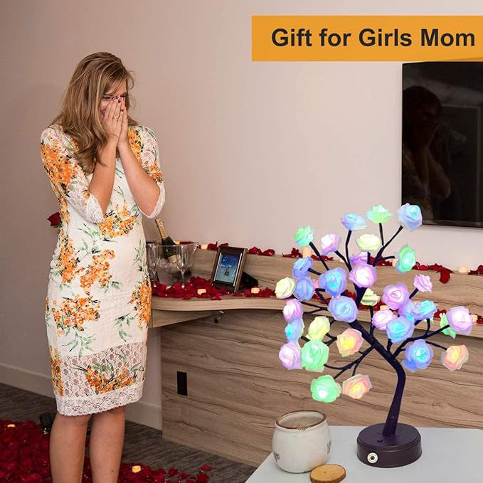 LED Rose Flower Lamp