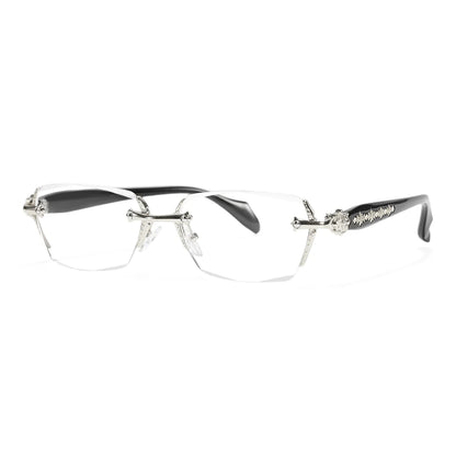 Rimless Blue-Light Reading Glasses