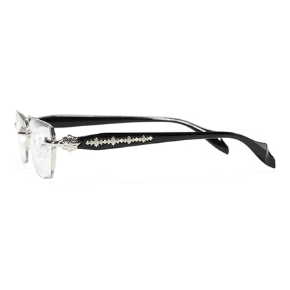 Rimless Blue-Light Reading Glasses