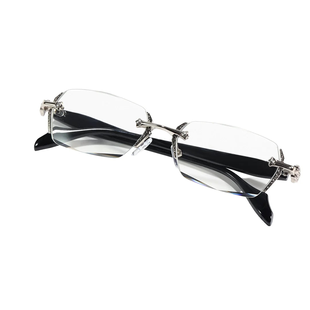 Rimless Blue-Light Reading Glasses