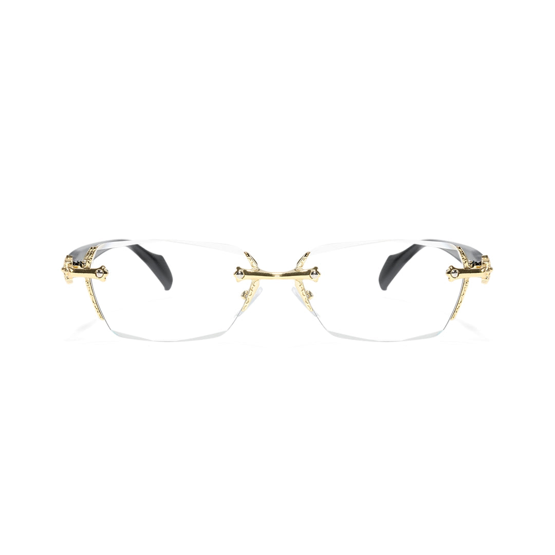 Rimless Blue-Light Reading Glasses