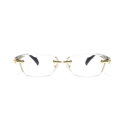 Rimless Blue-Light Reading Glasses
