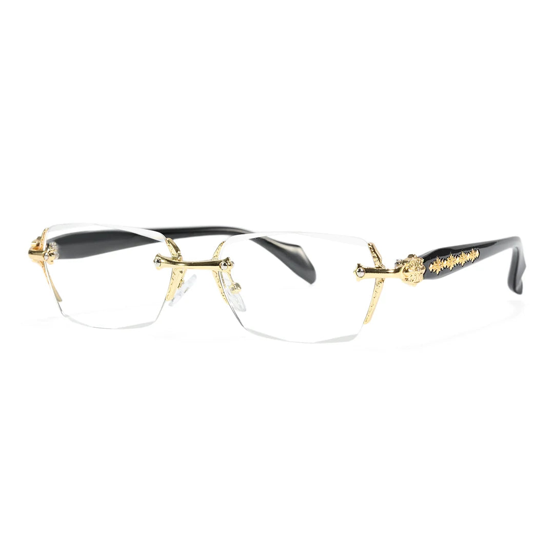 Rimless Blue-Light Reading Glasses