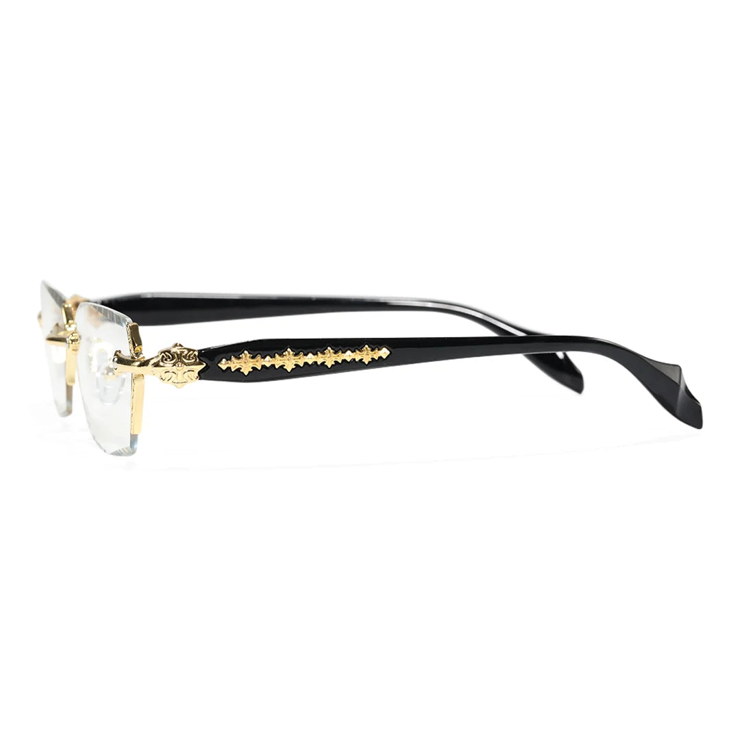 Rimless Blue-Light Reading Glasses