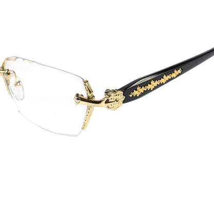 Rimless Blue-Light Reading Glasses