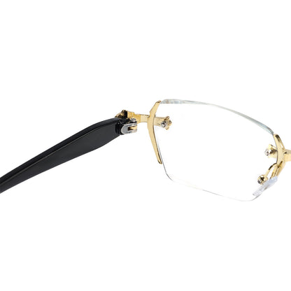 Rimless Blue-Light Reading Glasses