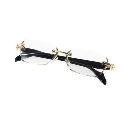 Rimless Blue-Light Reading Glasses