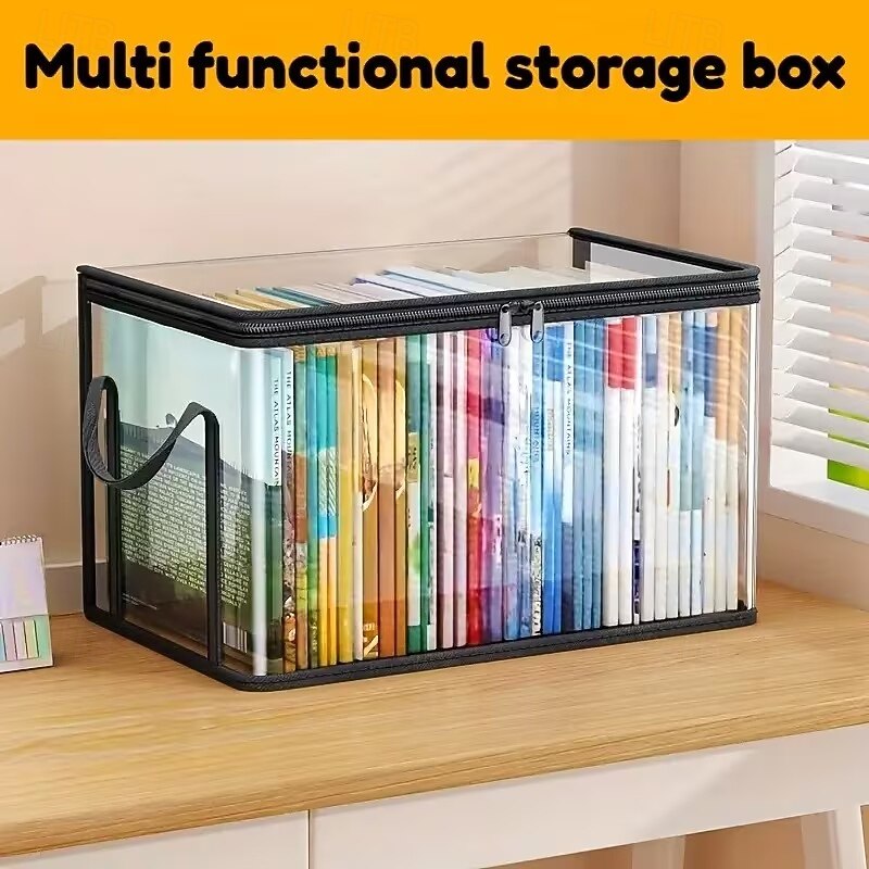 Heavy-Duty Flip-Top Storage Boxes