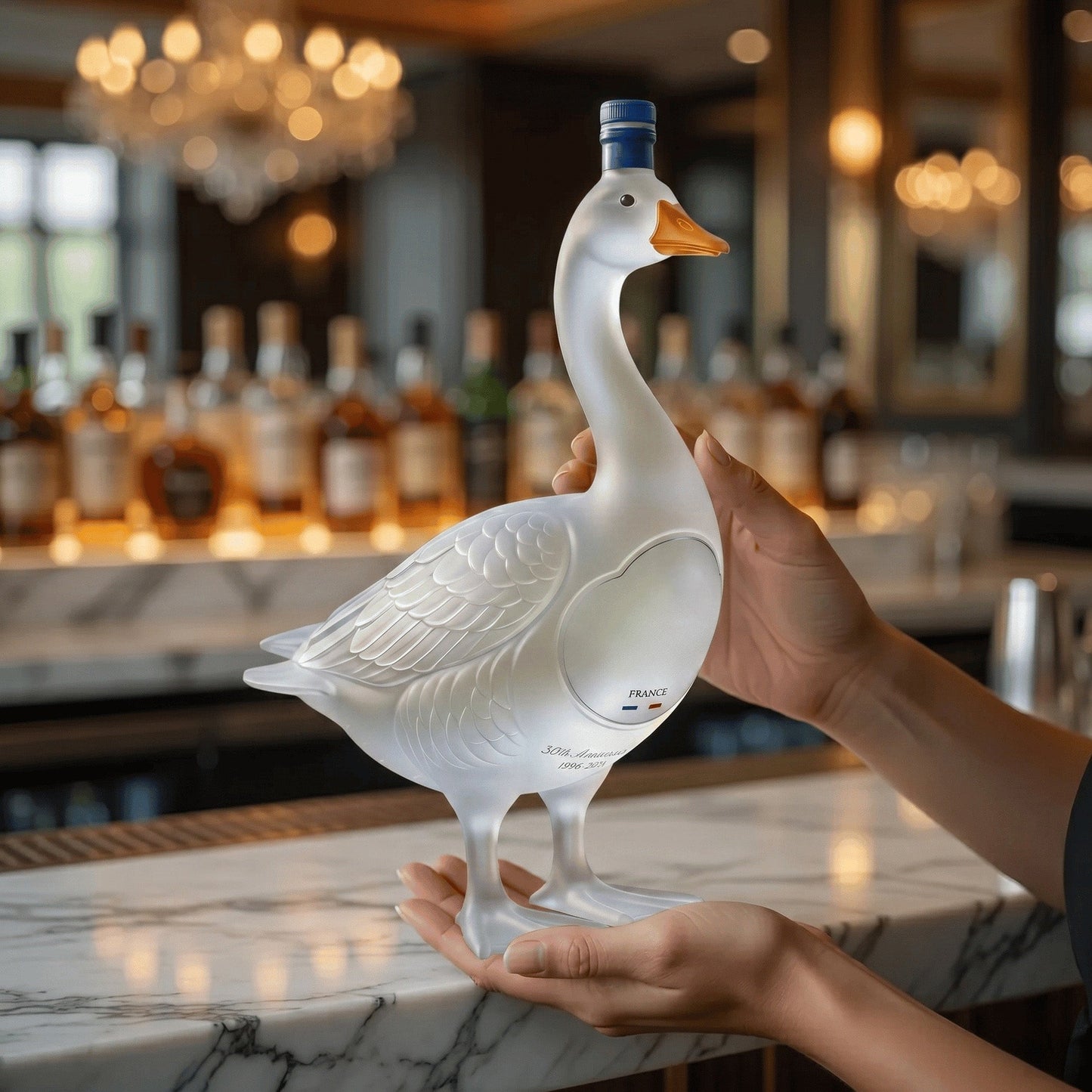 3D Sculpted Vodka Bottle
