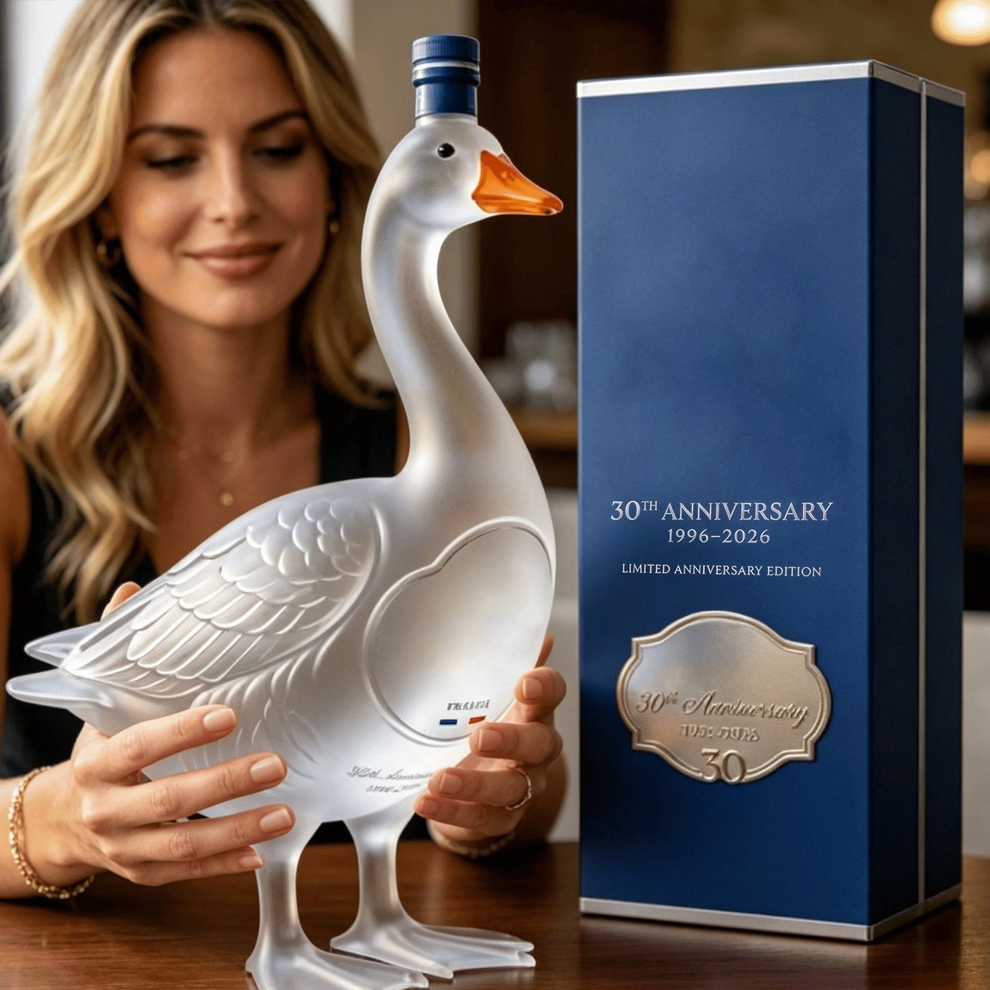 3D Sculpted Vodka Bottle