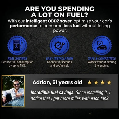 Upto Plug-and-Play Fuel Saver: Drive Further, Improve Fuel Efficiency