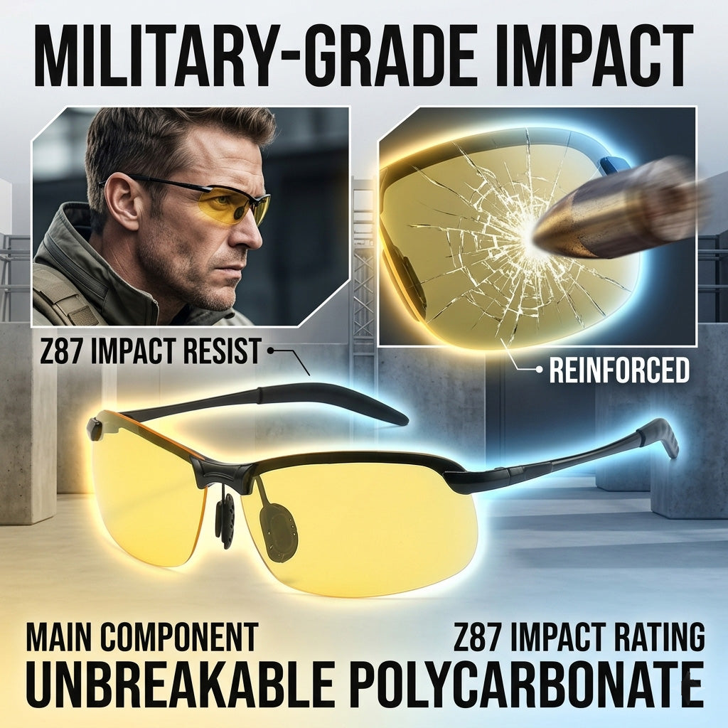 Smart Vision Glasses Infrared Night Vision | Anti-Glare | UV Protection | Impact-Resistant