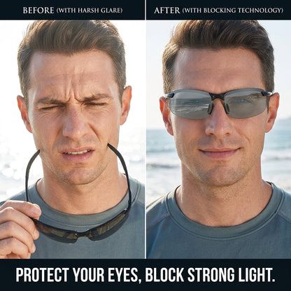 Smart Vision Glasses Anti-Glare UV Protection with Infrared Night Vision & Impact-Resistant Lenses