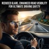 Smart Vision Glasses Anti-Glare UV Protection with Infrared Night Vision & Impact-Resistant Lenses