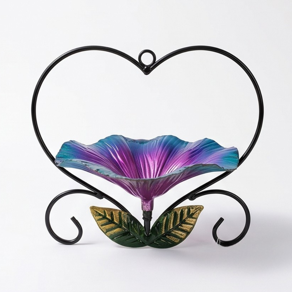 Heart Flower Bird Feeder
