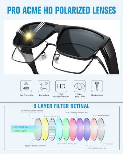 UV400 Over-Glasses Sunglasses