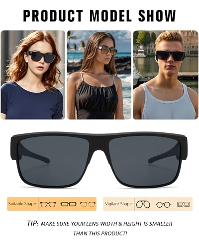 UV400 Over-Glasses Sunglasses