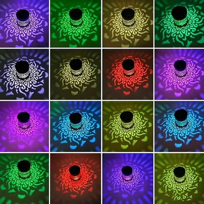Solar Mandala Wall Lights