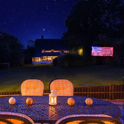 American Flag String Lights
