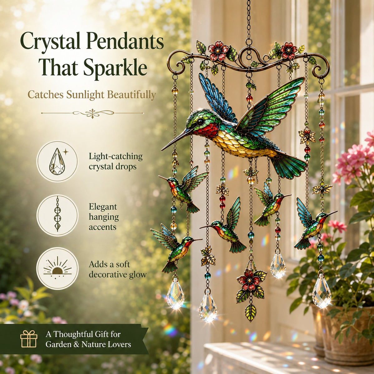 Hummingbird Wind Chime
