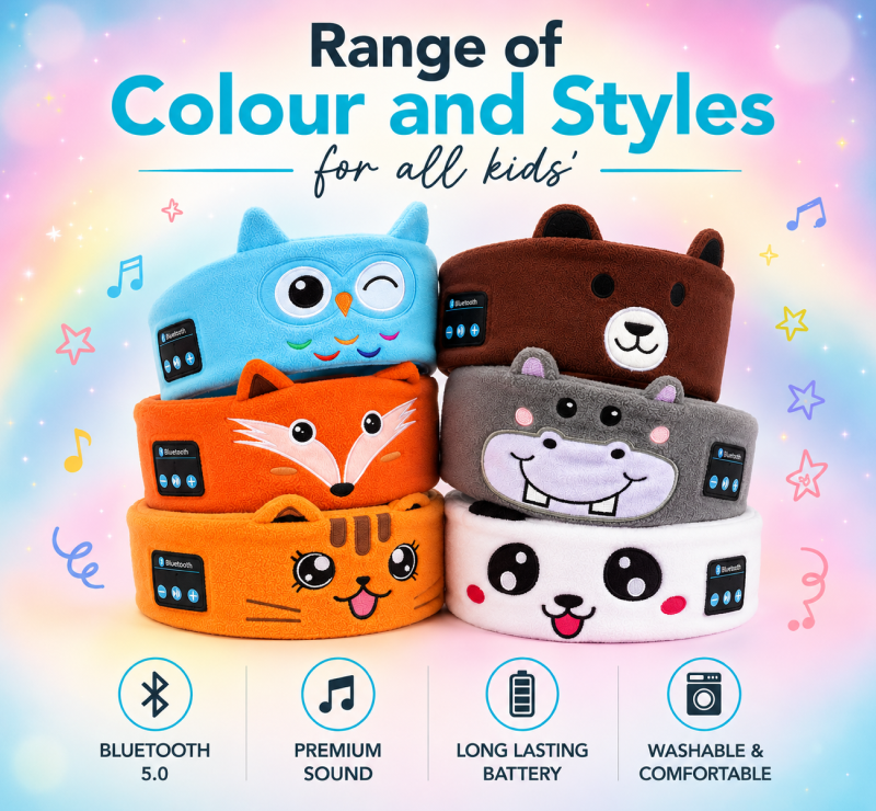 Kids Bluetooth Sleep Headband