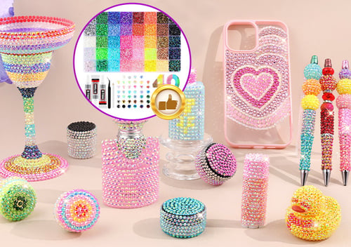 Rhinestone Nail Art Kit