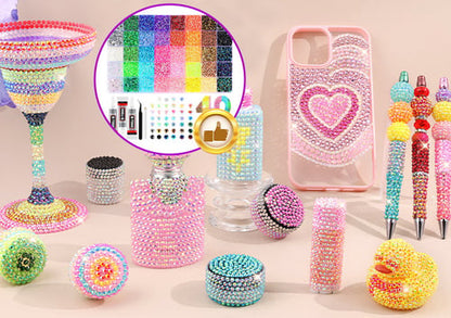 Rhinestone Nail Art Kit