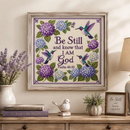 Hummingbird Cross Stitch Kit