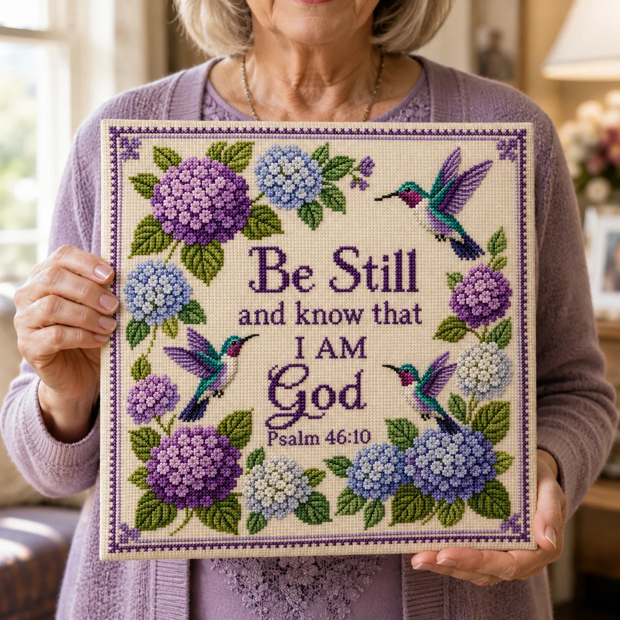 Hummingbird Cross Stitch Kit