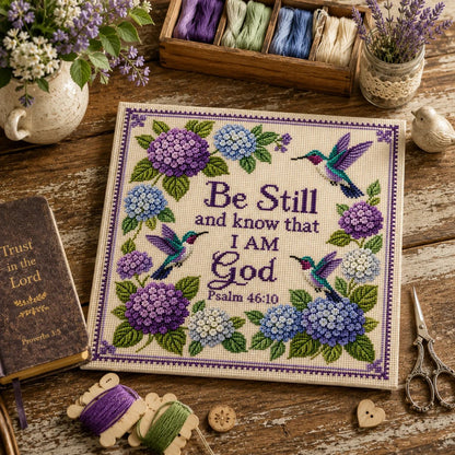 Hummingbird Cross Stitch Kit
