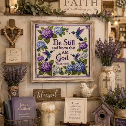 Hummingbird Cross Stitch Kit