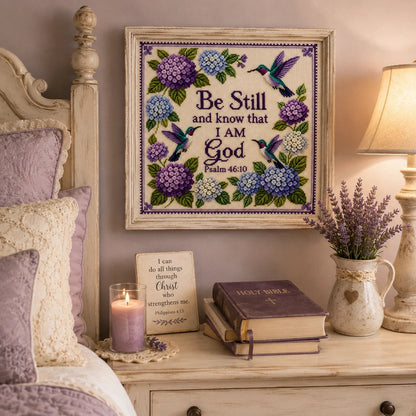 Hummingbird Cross Stitch Kit