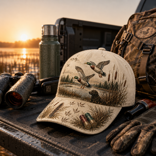 DUCK HUNTING WILD & READY HAT