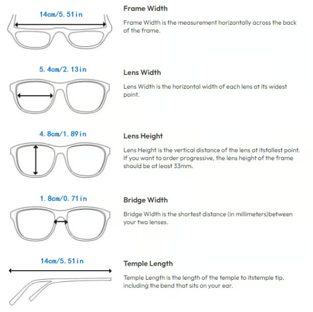 Rimless Presbyopia Reading Glasses
