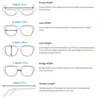 Rimless Presbyopia Reading Glasses