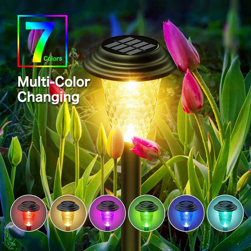 Rainbow Solar Projection Lights