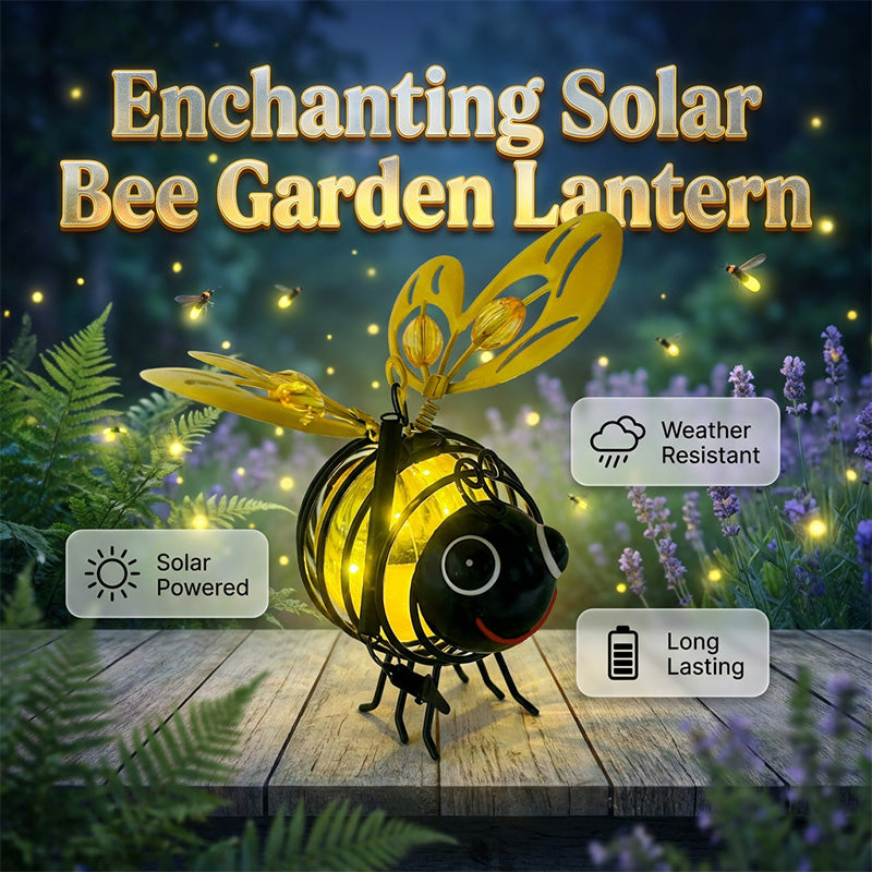 Solar Bee Garden Lights