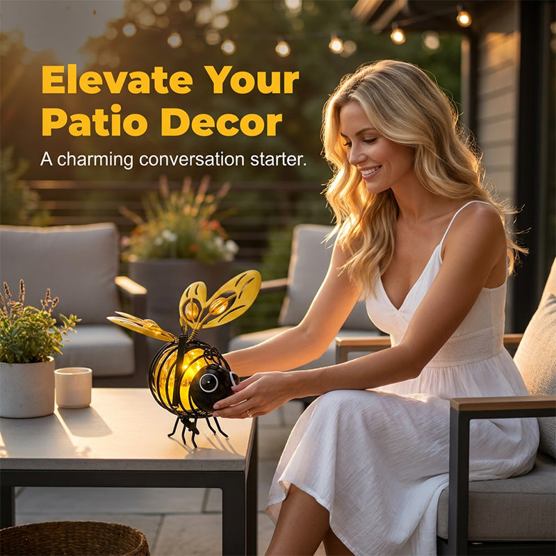 Solar Bee Garden Lights