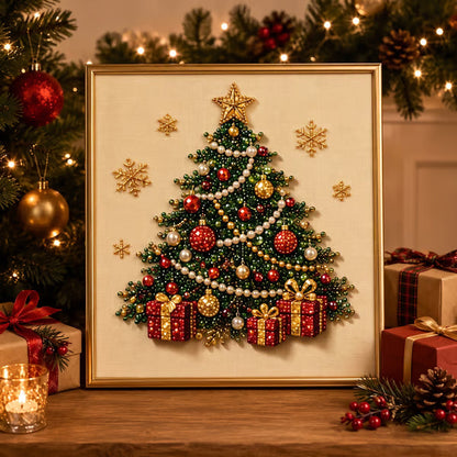Framed Christmas Diamond Painting