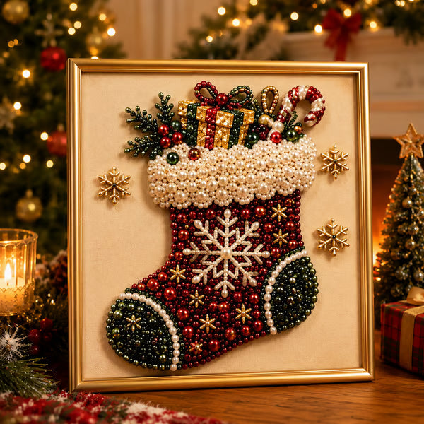 Framed Christmas Diamond Painting