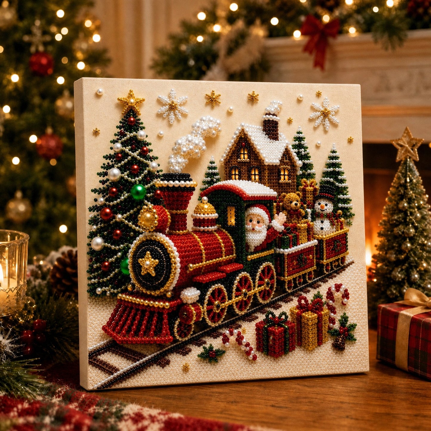 Framed Christmas Diamond Painting