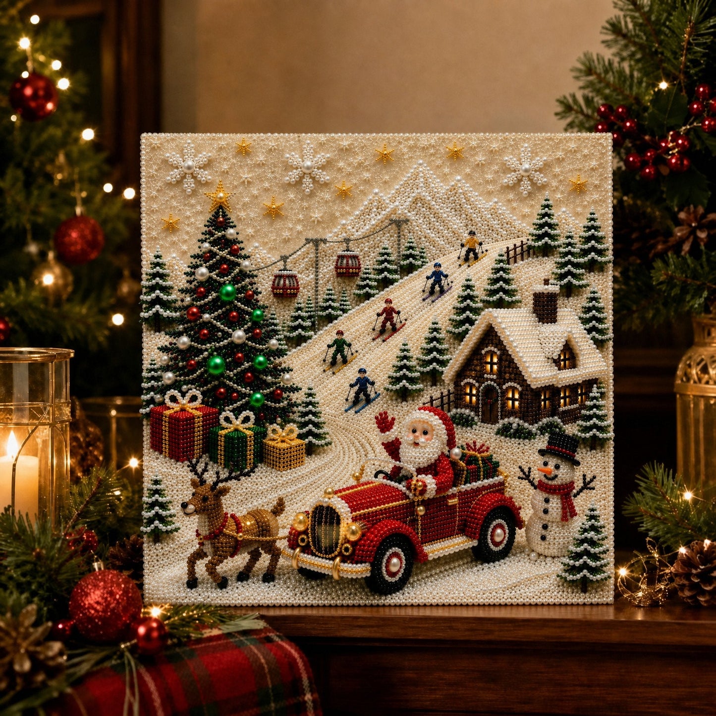 Framed Christmas Diamond Painting