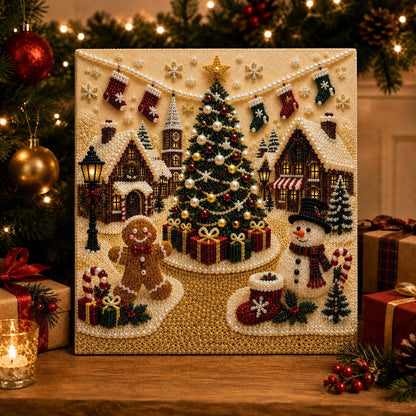 Framed Christmas Diamond Painting