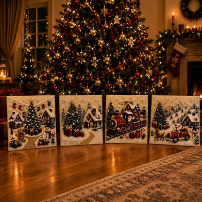 Framed Christmas Diamond Painting
