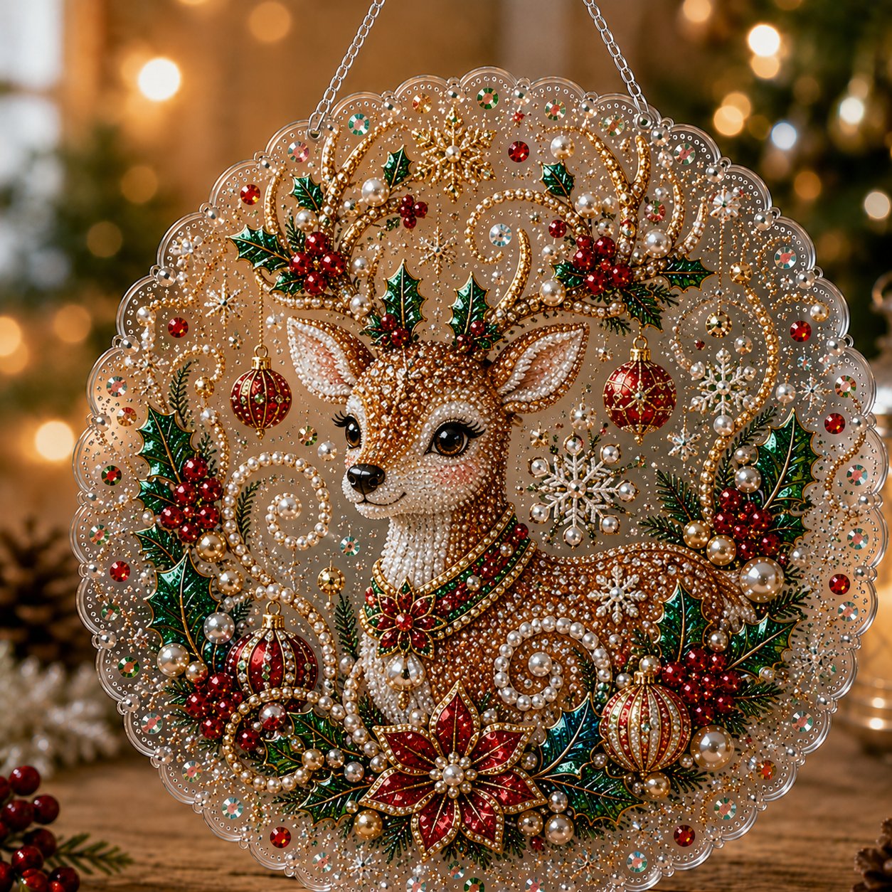Christmas Diamond Suncatcher Kit