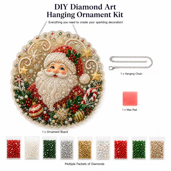 Christmas Diamond Suncatcher Kit