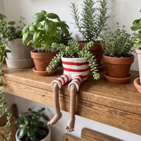 Dangling Legs Planter Pot